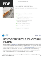 How to Prepare the Atlas for IAS Prelims
