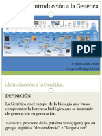 1.introduccion, Historia y Conceptos de Genetica PDF