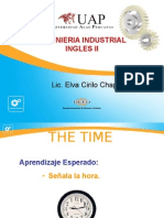 Ingenieria Industrial Ingles Ii: Lic. Elva Cirilo Chapi