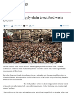 India Tackles Supply Chain To Cut Food Waste - FT