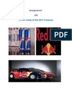 Assignment On A Case Study of Red Bull C