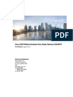 Cisco UCS Platform Emulator User Guide Release 2 5 2aPE1