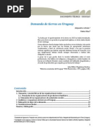 Informe sobre Demanda de tierras en el Uruguay