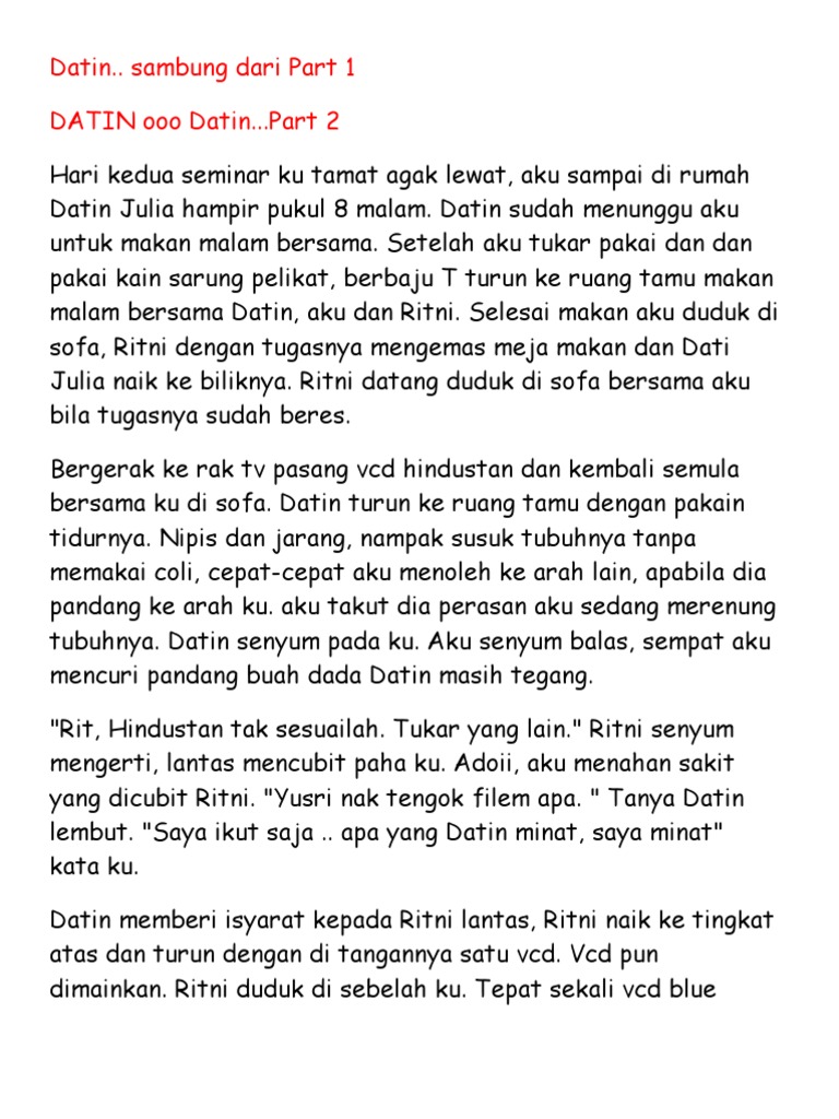 Datin+ +part+2 | PDF