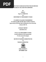 Download Marketing project report by doniv_2005 SN29311716 doc pdf