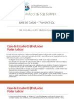 SQL SERVER - Caso de Estudio 03 - Evaluado[1]