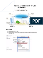 Configuracion Access Point TP Link TL