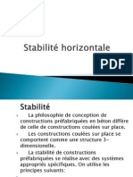 Stabilité Horizontale