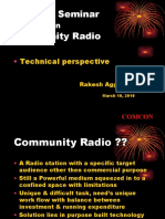 National Seminar Community Radio: Technical Perspective