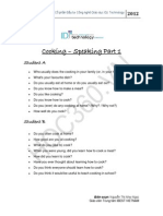 Cooking - Speaking Part 1: Công ty Cổ phần Đầu tư Công nghệ Giáo dục IDJ Technology