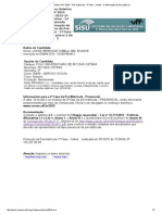 Processo Seletivo UFF 2015 - Pré-Matrícula - 1 Fase - Online - Confirmação de Inscrição