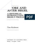 Tom Rockmore-Before and After Hegel_ a Historical Introduction to Hegel's Thought-University of California Press (1993)