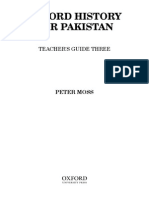 Oxford History For Pakistan: Teacher'S Guide Three