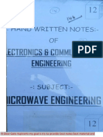 Microwave Engineering