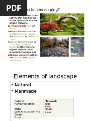 Elements Of Landscape Design Stream Landscape