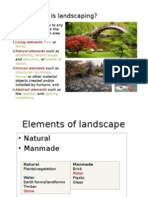 Elements Of Landscape Design Stream Landscape