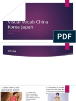 Visual Vocab China Korea Japan