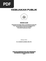 Download Bahan Ajar Kebijakan Publik Naskah by budiraspati SN293133506 doc pdf