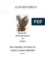 Download MAKALAH SENI KRIYA by Banget_Anak_9172 SN29313482 doc pdf