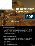 Lansia Di Tingkat Keluarga