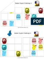 Easter Puzzle Challenges 3-4