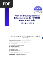 Pdi - Usthb 2015 2019