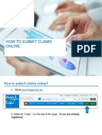BUPA-How To Submit Claims Online