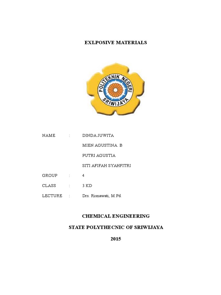 Overview of Explosive Materials | PDF | Explosive Material | Explosion