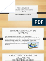 Tecnicas de Biorremediacion de Suelos