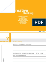 Creative Thinking PDF