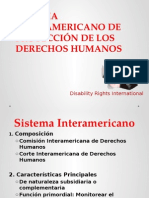 Ssistema Interamericano de Proteccion de Los Derechos Humanos