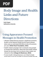 Body Image and Health Sarah Grogan