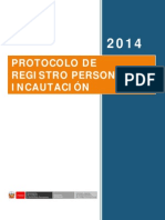 Protocolo de Registro Personal de Incautación