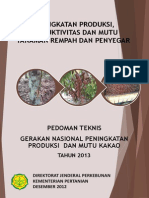 Download Pedoman Teknis Gerakan Nasional Peningkatan Produksi Dan Mutu Kakao by Hidayat Sambite SN293161117 doc pdf