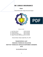 Marine Cargo Insurance Paper