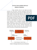 Hubungan Manajemen Dengan Serikat Pekerja