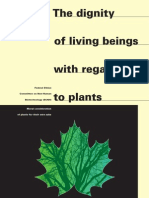 The Dignity of Living Beings with Regards to Plants