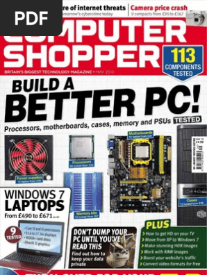 Computer Shopper May 2010 Personal Computers Laptop