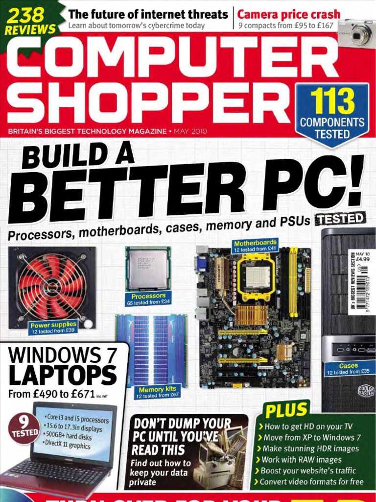 Computer Shopper (May 2010) | PDF | Personal Computers | Laptop