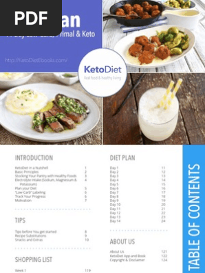 Diet Plan 14 Day Low Carb Primal Keto