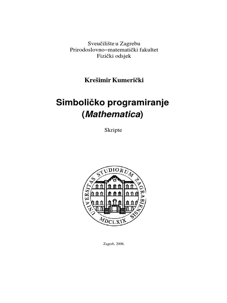 Simbolicko Programiranje | PDF