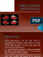 Cloud Types and Weather Forecasting