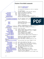 An A-Z Index of Windows PowerShell Commands