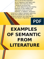 Definition of Semantic