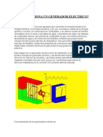 Cómo Funciona Un Generador Electrico