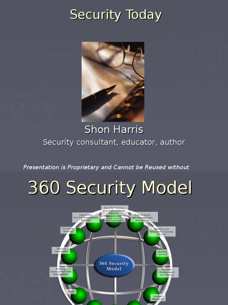 360 Security Model - Holistic Approach To Security | PDF ...