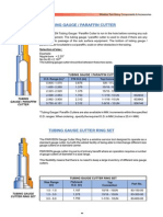 Tubing Gauge Paraffin Cutter.