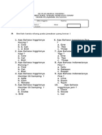 SD PLUS NURUL HIDAYAH BAHASA INGGRIS UJI KOMPETENSI