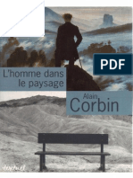 Alain Corbin - L'homme Dans Le Paysage