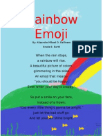 Rainbow Emoji: By: Alizandro Mikael O. Gallinero Grade 6-Earth